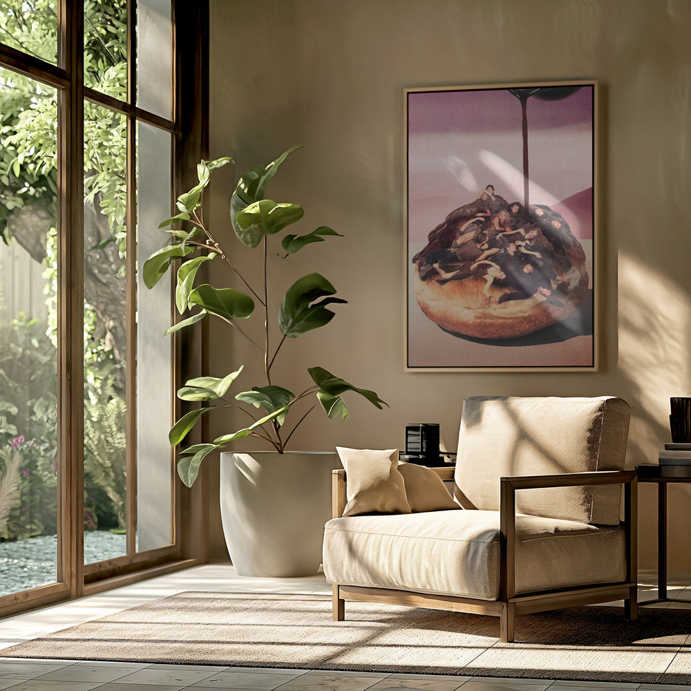 Surreal Decadent Donut | Poster