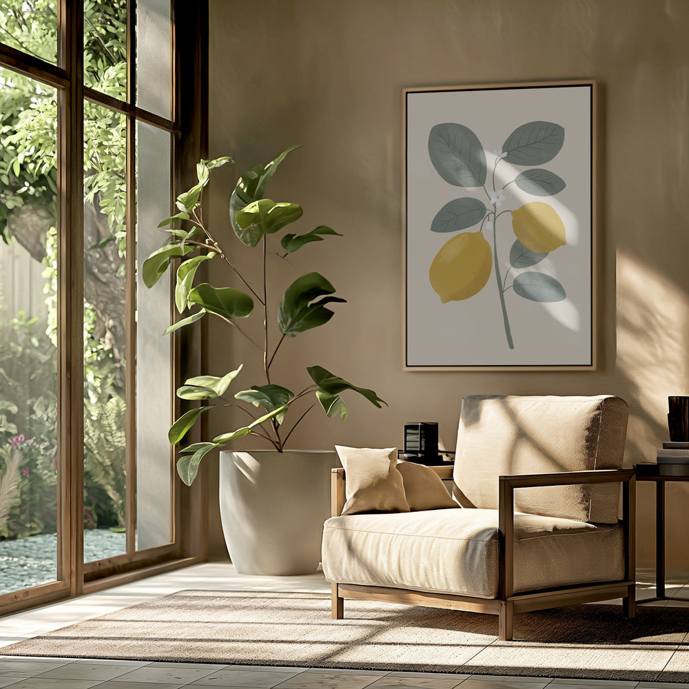 Lemon Vibes 01 | Poster