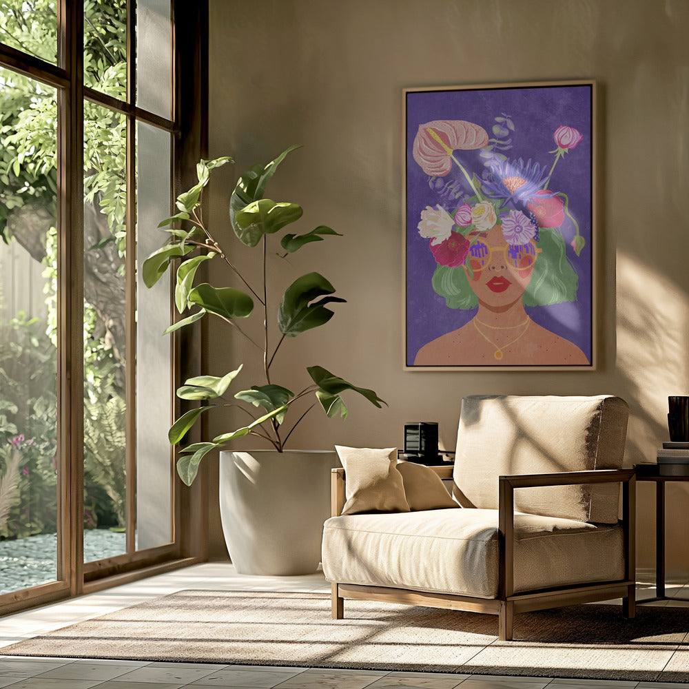 Flower head | Poster