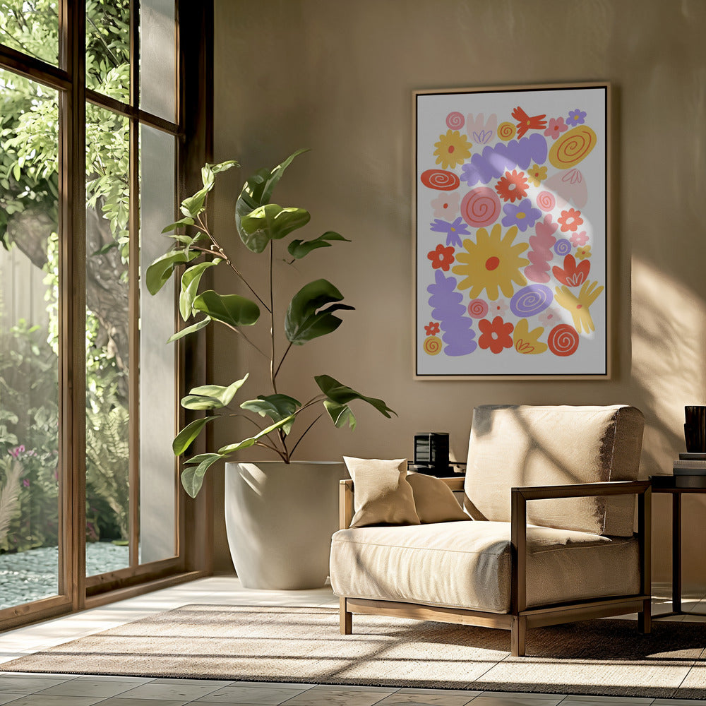 Flower Stack | Poster