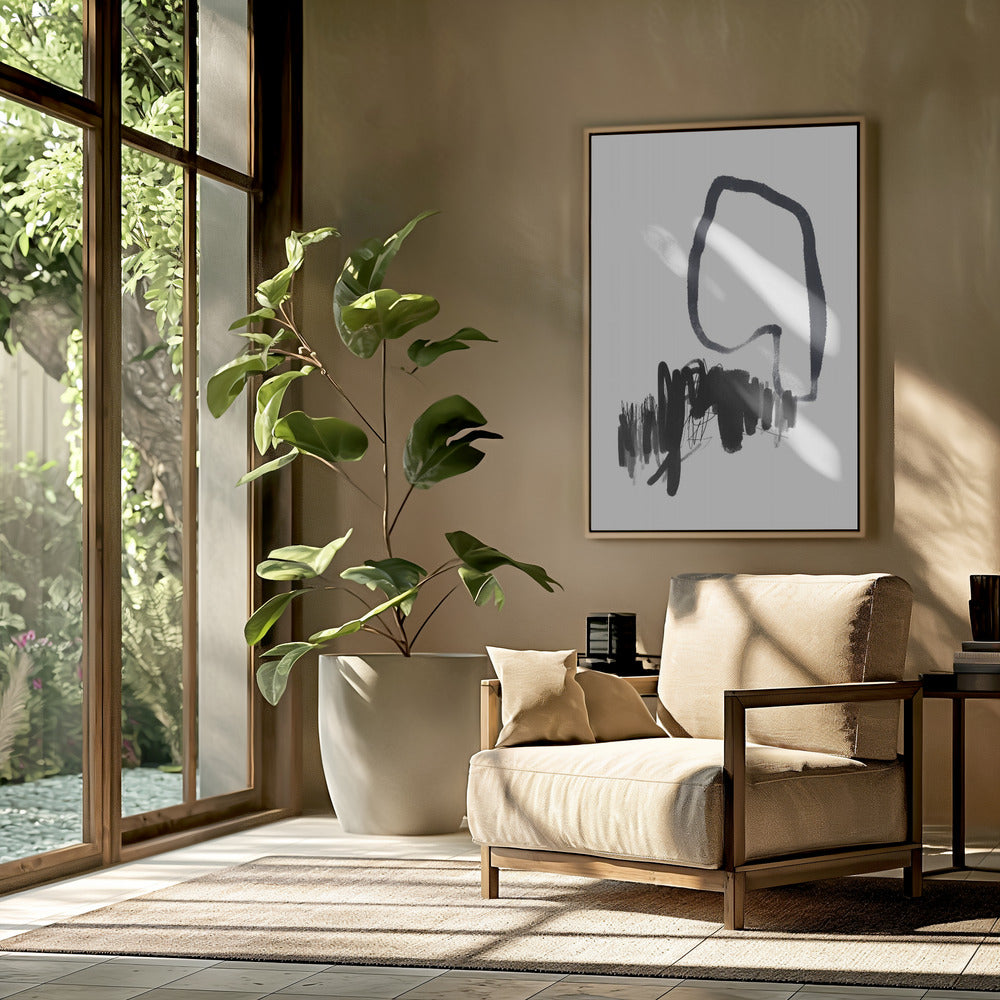 Monochrome Flow | Poster
