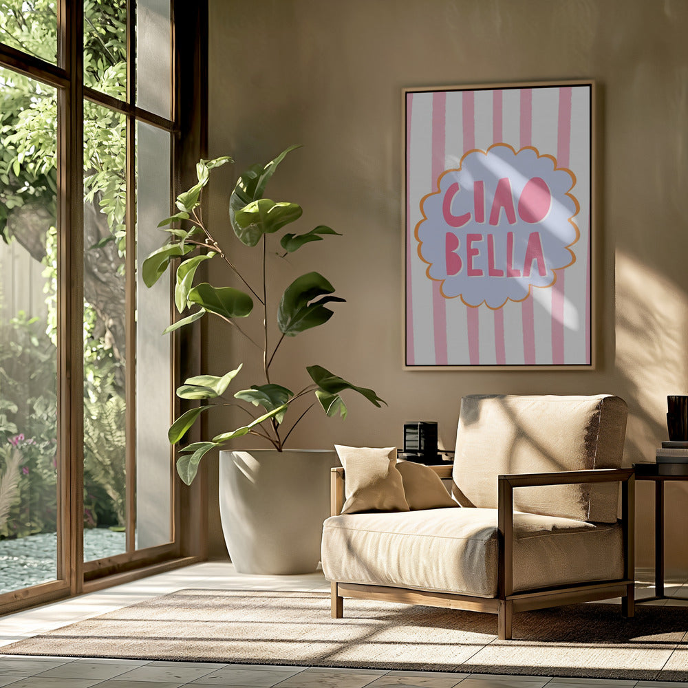 Pink Greetings | Poster
