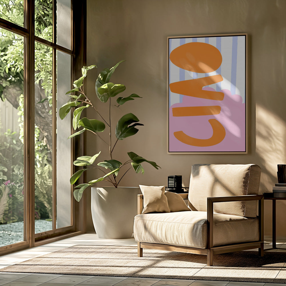 Floating Shapes Parade | Poster