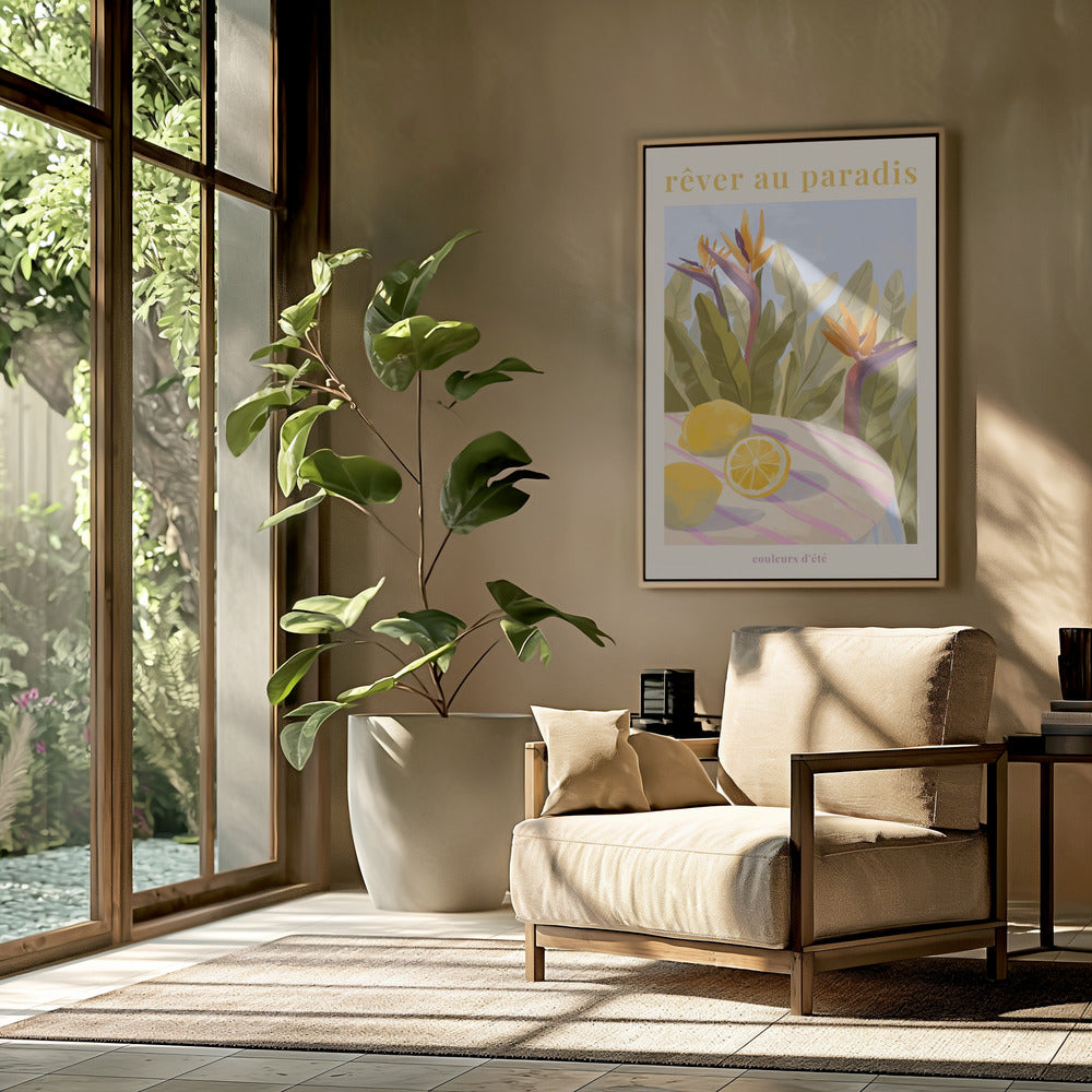 Rêver Au Paradis - Lemon | Poster