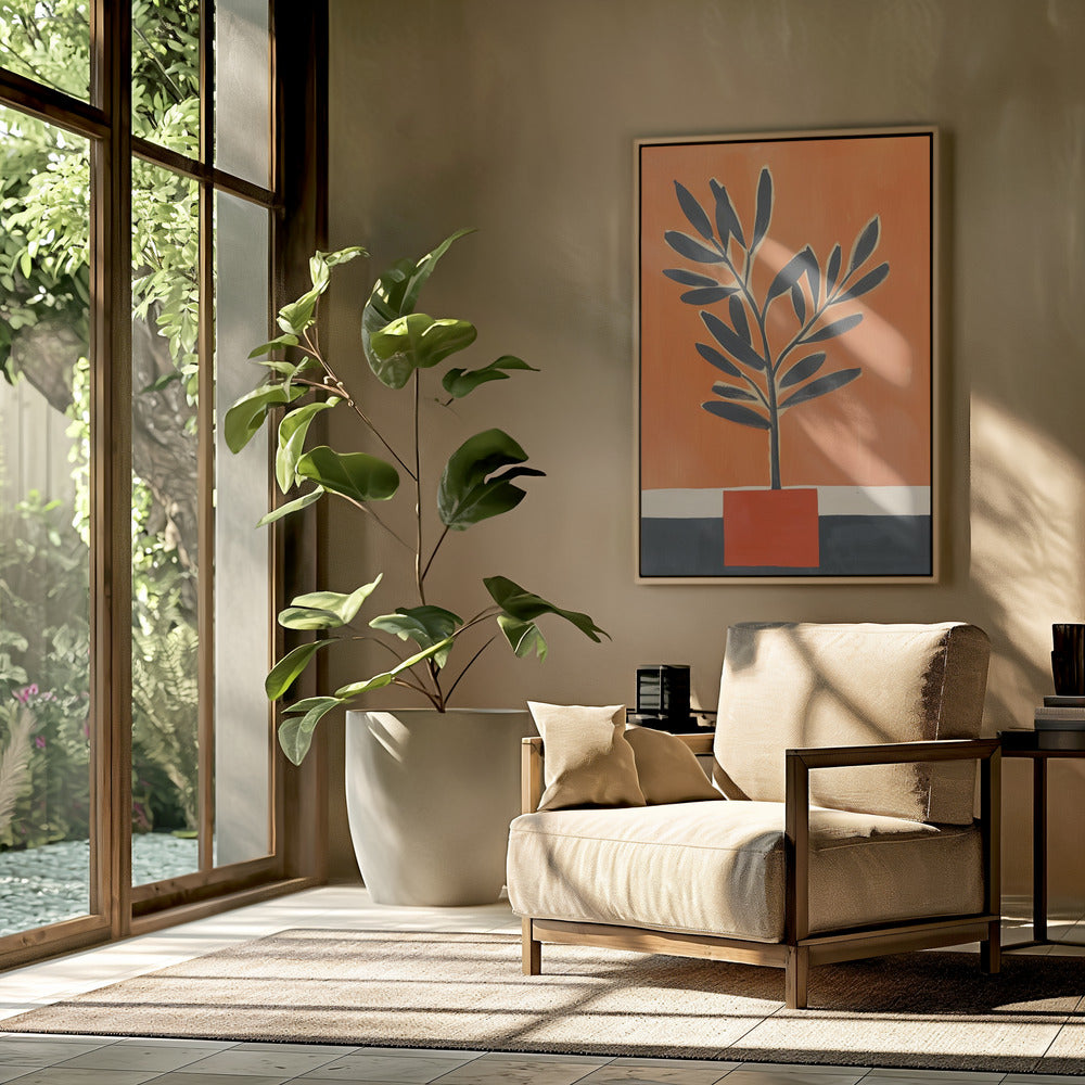 Orange Plant | Poster