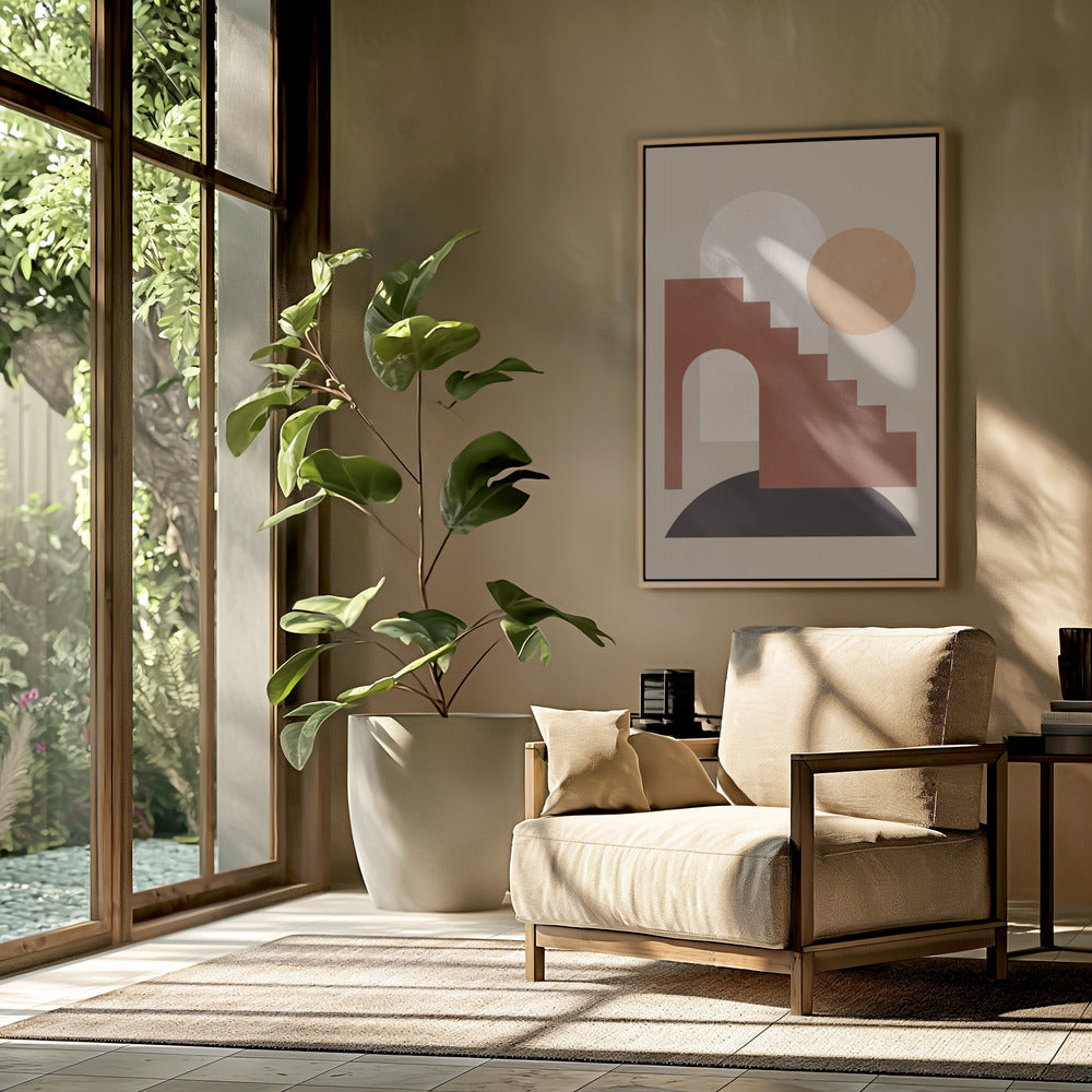 Geometric composition 4 | Poster