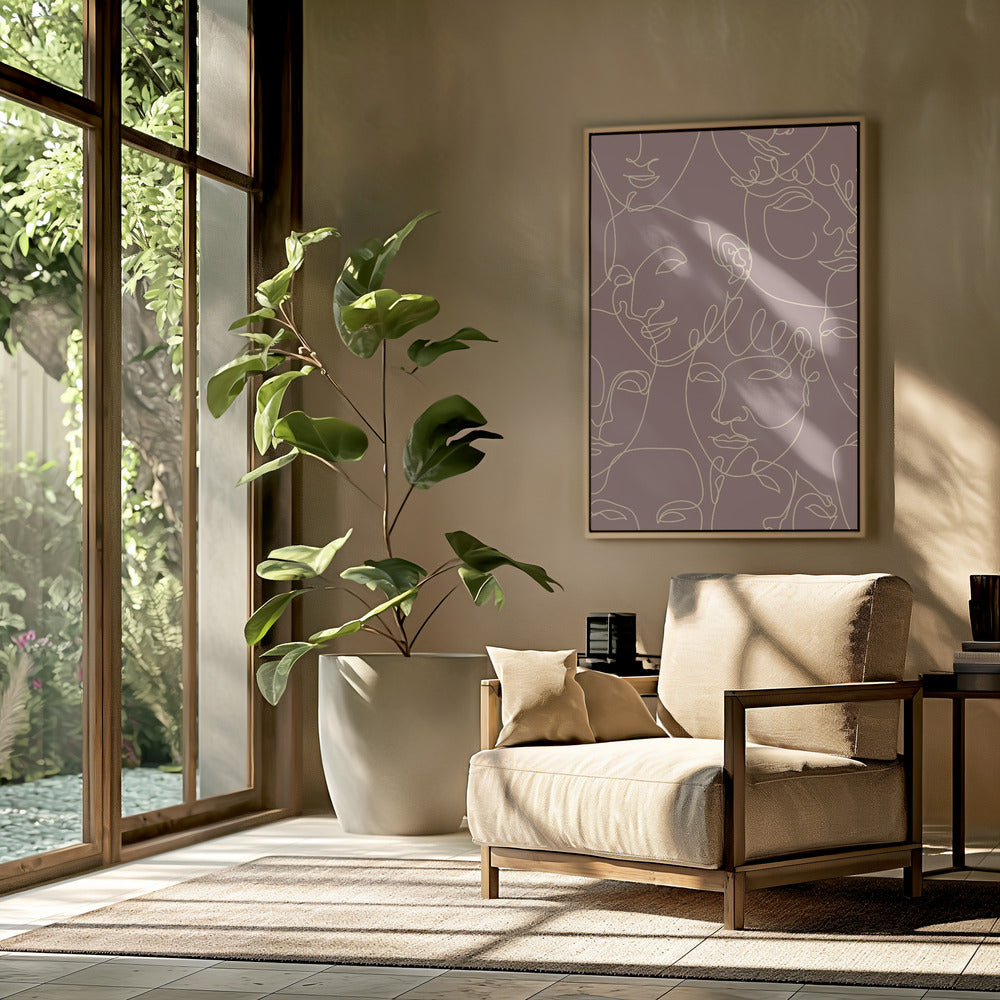 Feminine Patterns Poster 08 | Poster