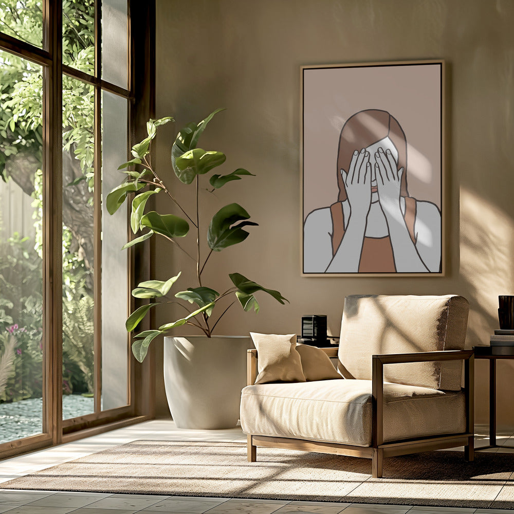 Shy Woman | Poster