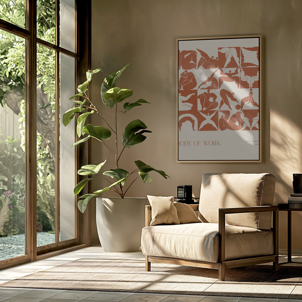 Body of Work (terracotta) | Poster
