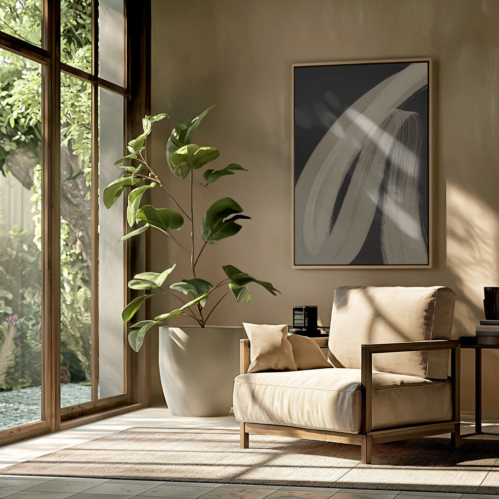 Brushstroke Dance | Poster