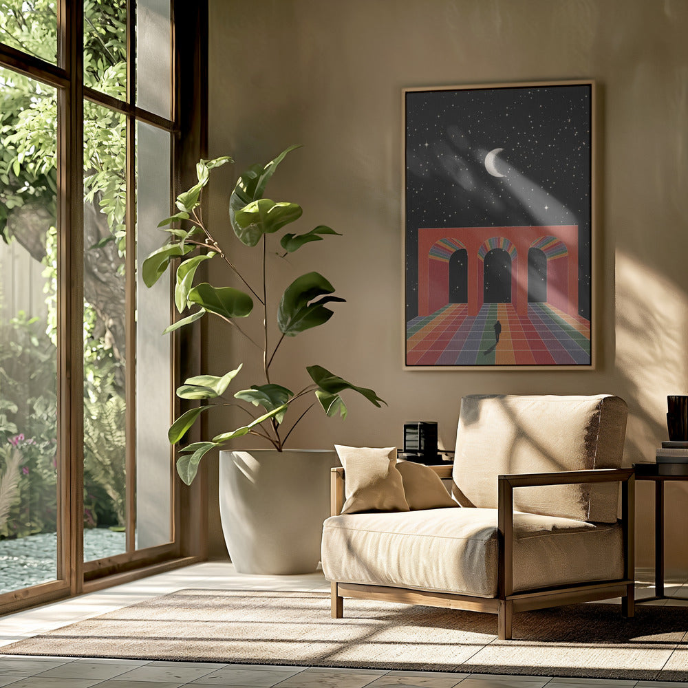 Triumphal Arch in Space | Poster