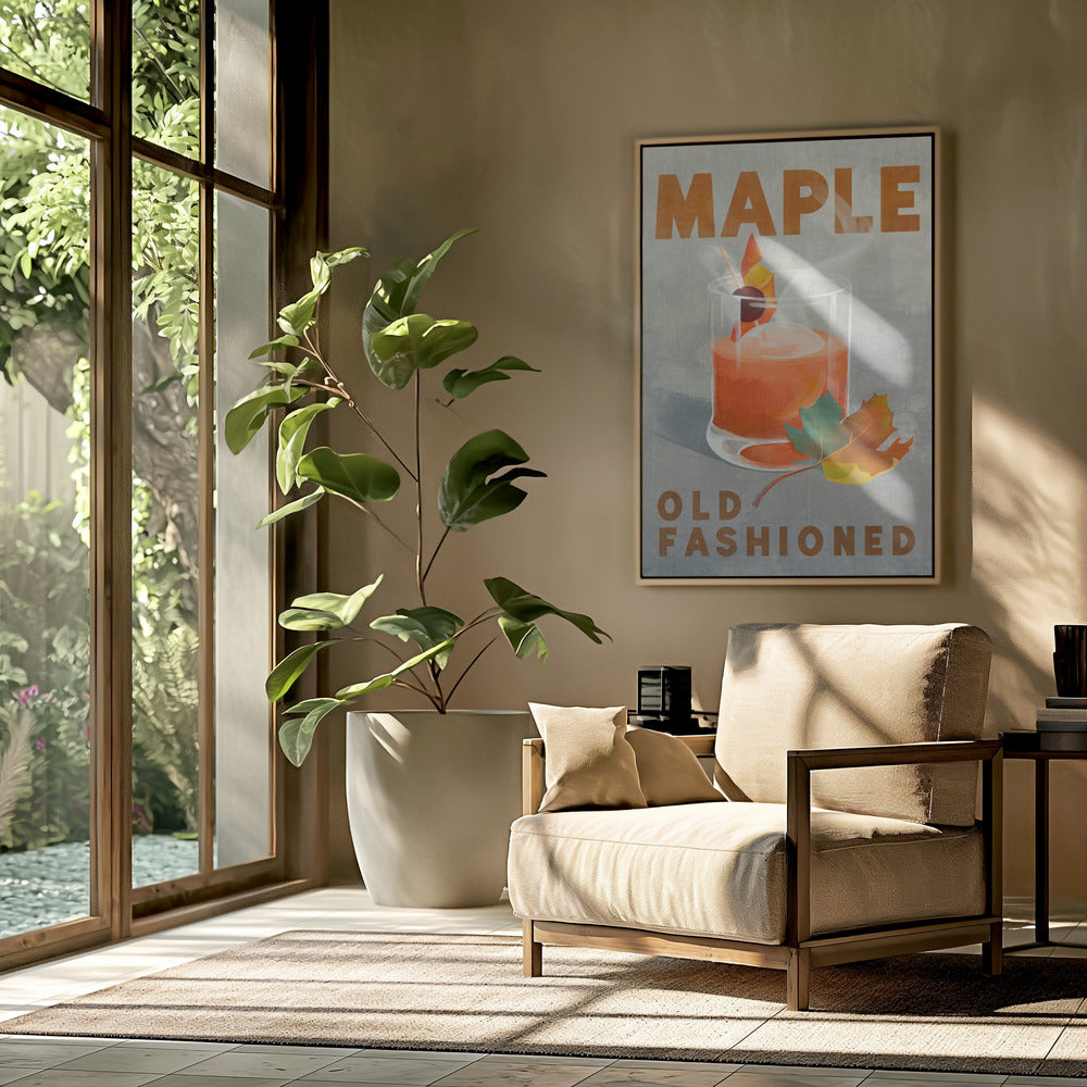 Maple Old Fashioned Cocktail | Poster