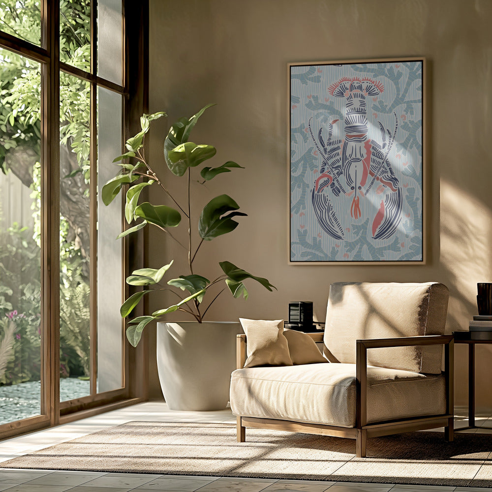 Crustacean Core mint | Poster