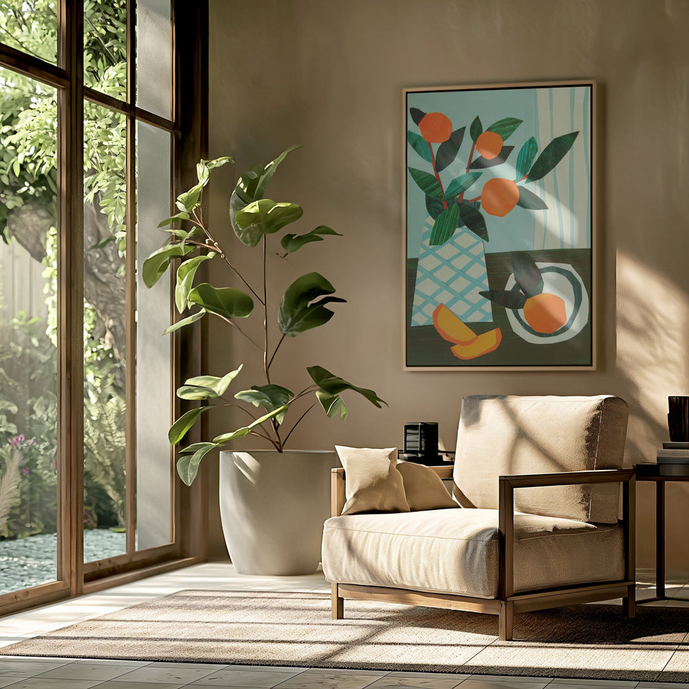 Citrus Morning Still Life II | Poster