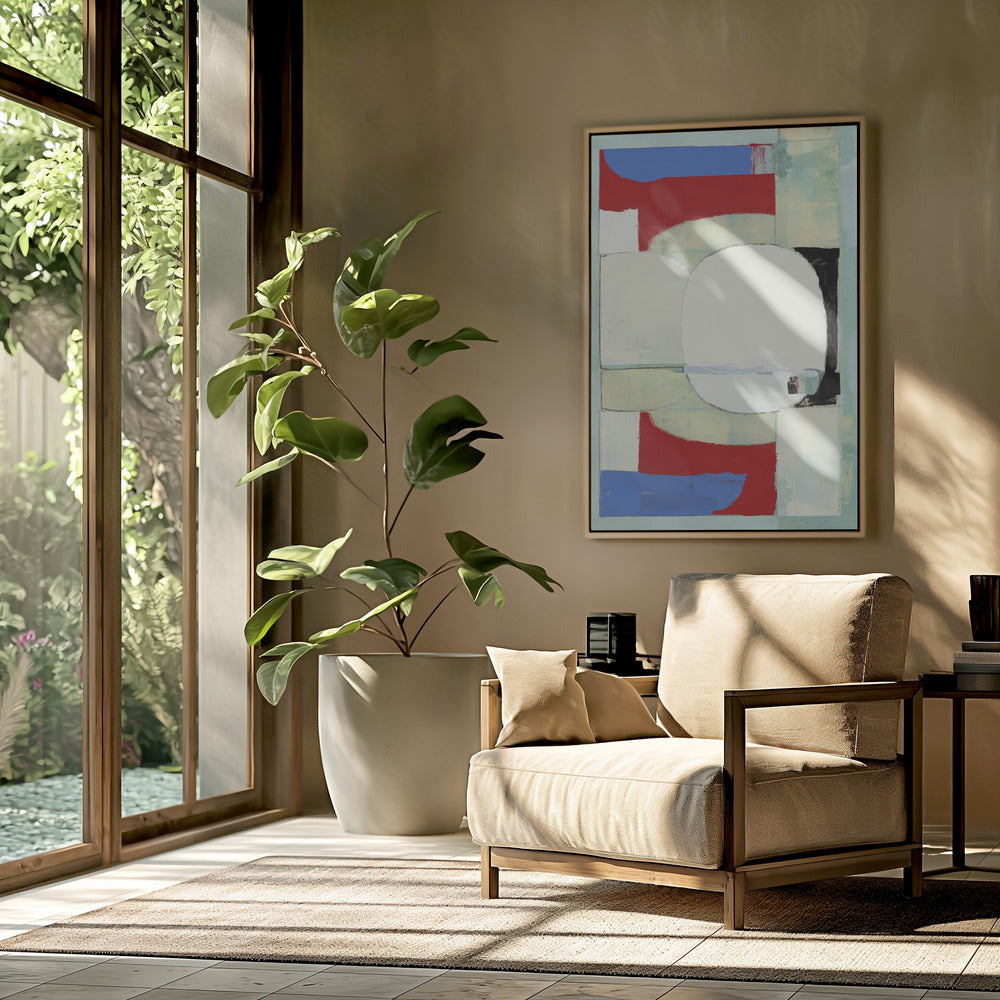 Bold Graphic Forms No1 | Poster