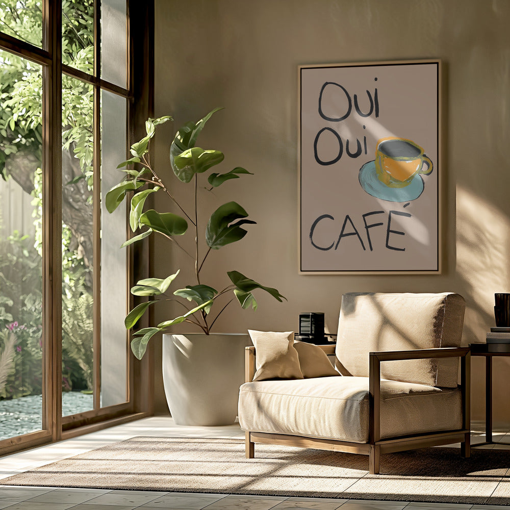 Oui Oui Café | Poster