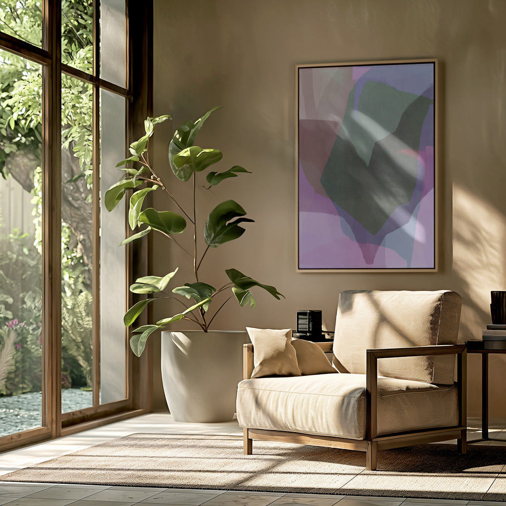 Abstract Dipped Landscape 5 | Poster