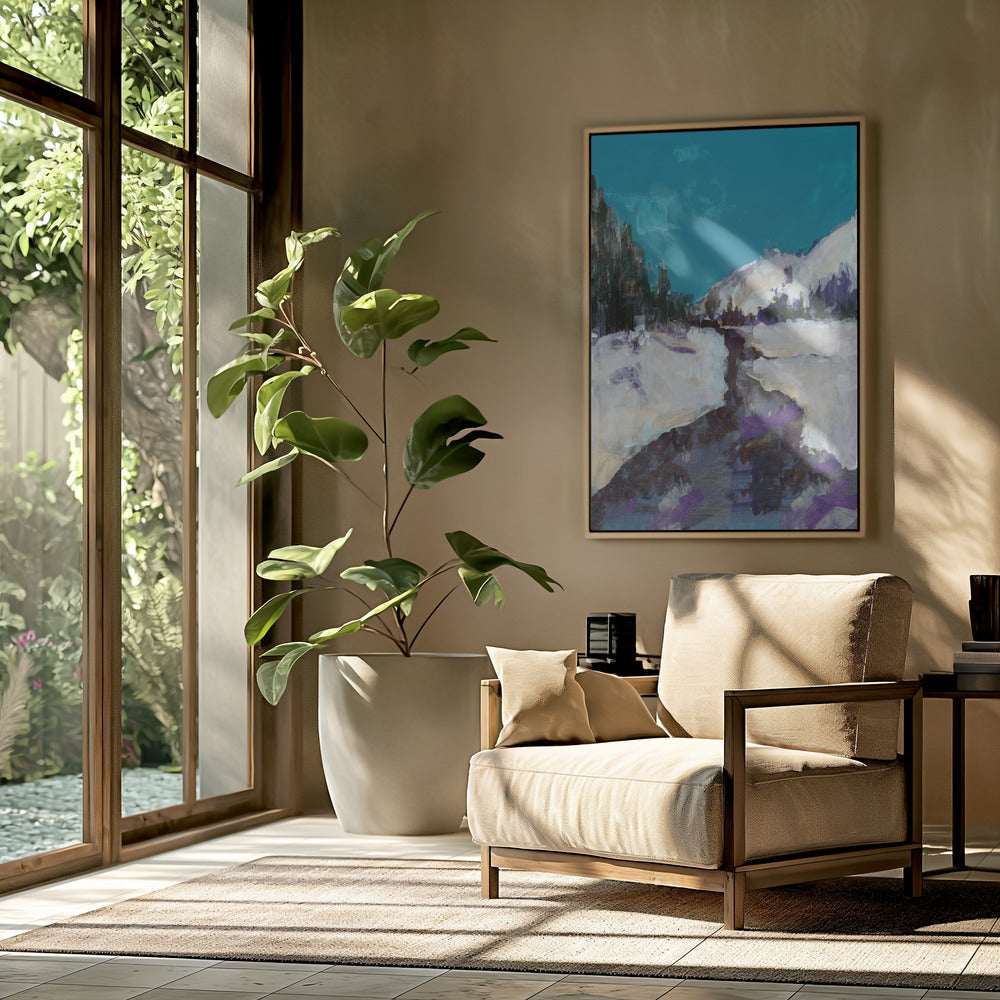 Winter Scene In the Forest 3 | Poster