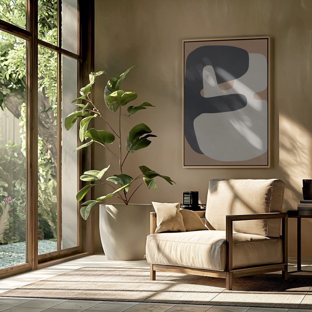 Brown and black art 1 | Poster