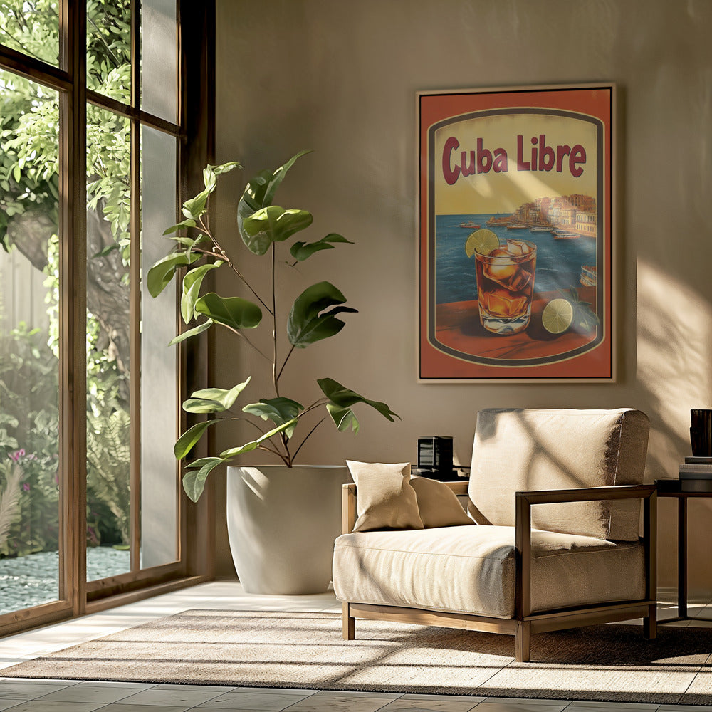 Cuba Libre Vintage Commercial | Poster