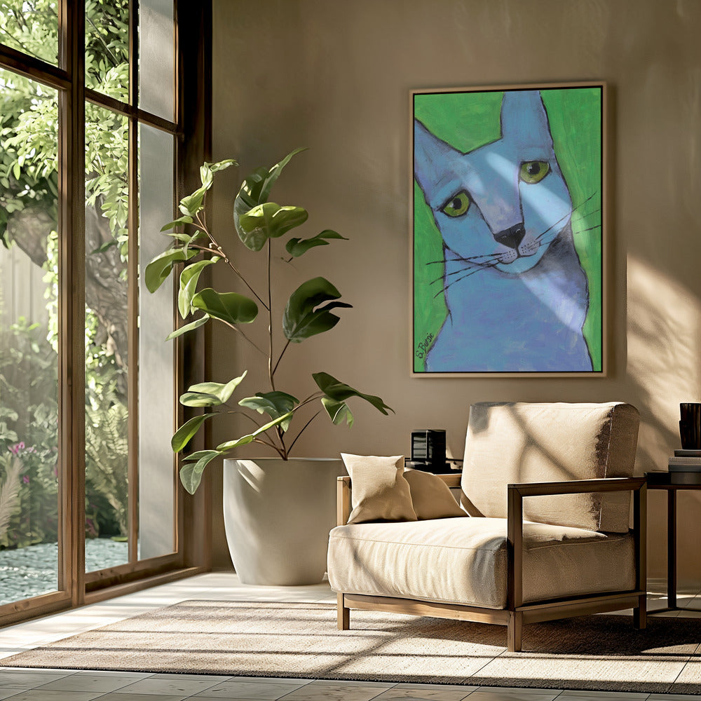 The Big Blue Cat | Poster
