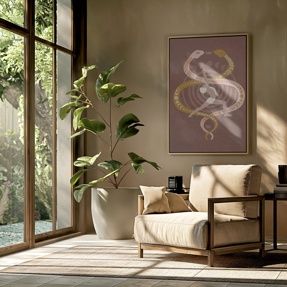 Serpent Flow Yoga | Poster