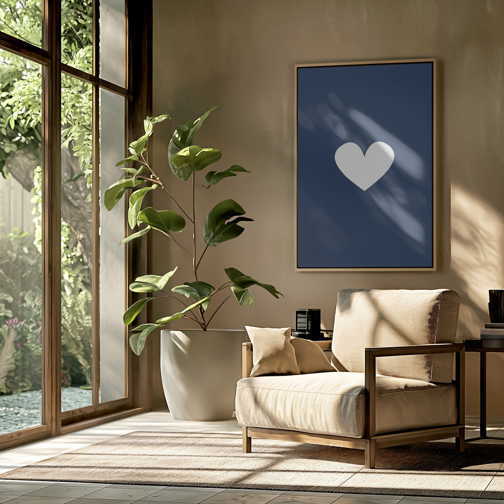Little Navy Heart | Poster