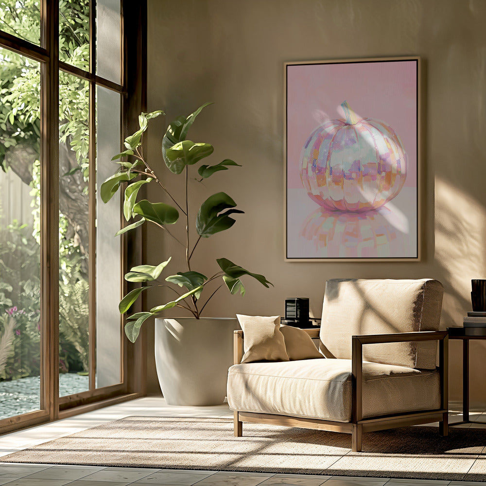 Iridescent Pumpkin | Poster