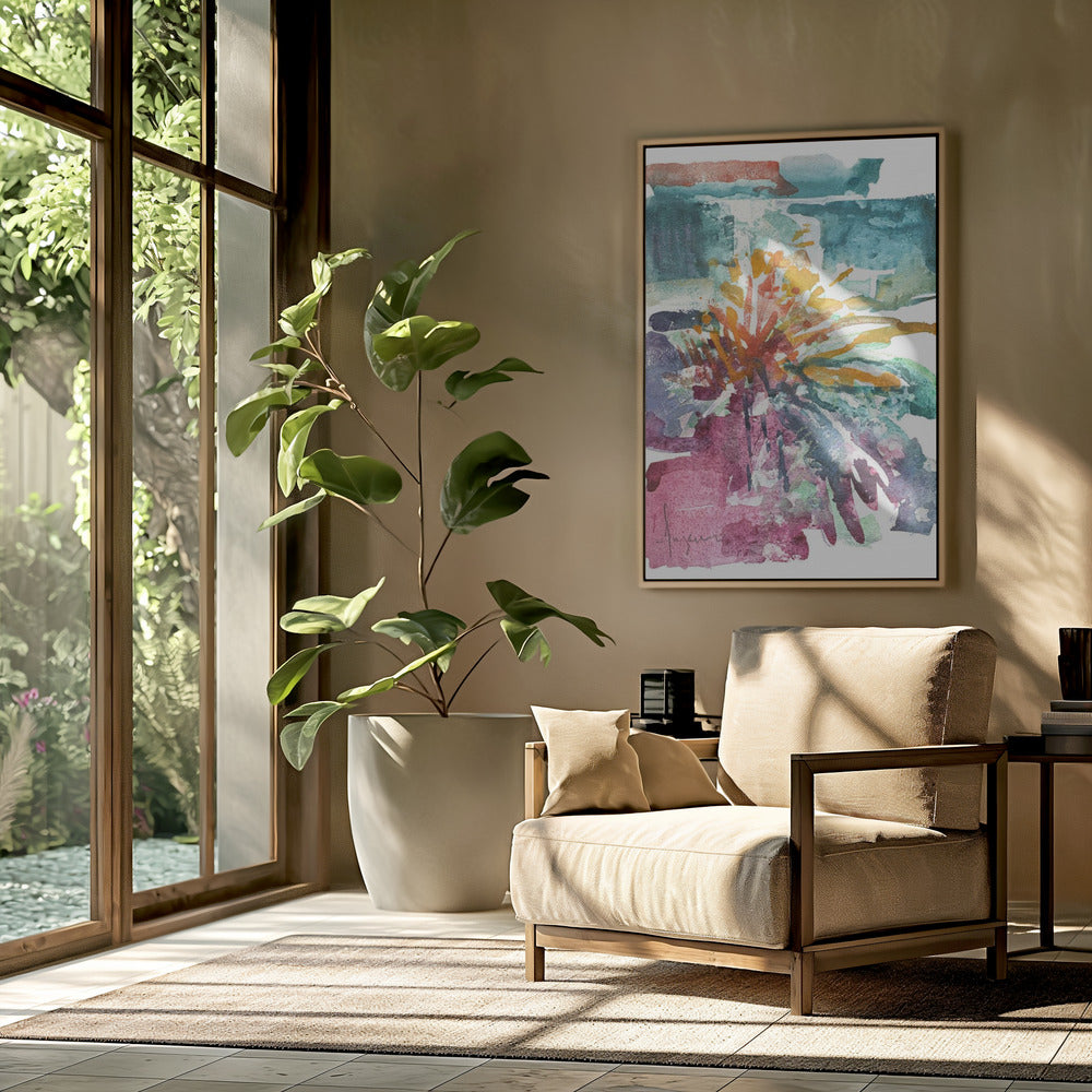 Orchid Passion Watercolor | Poster