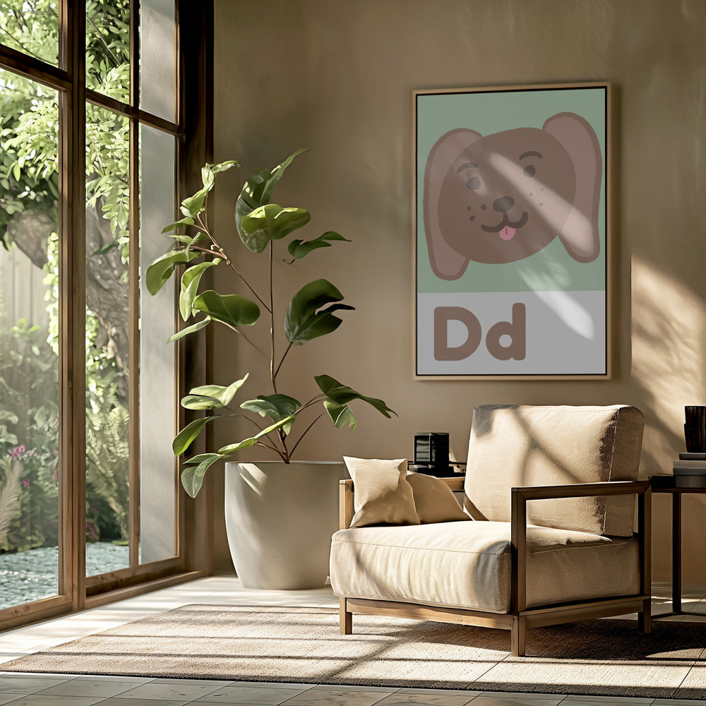 Puppy Alphabet Fun | Poster