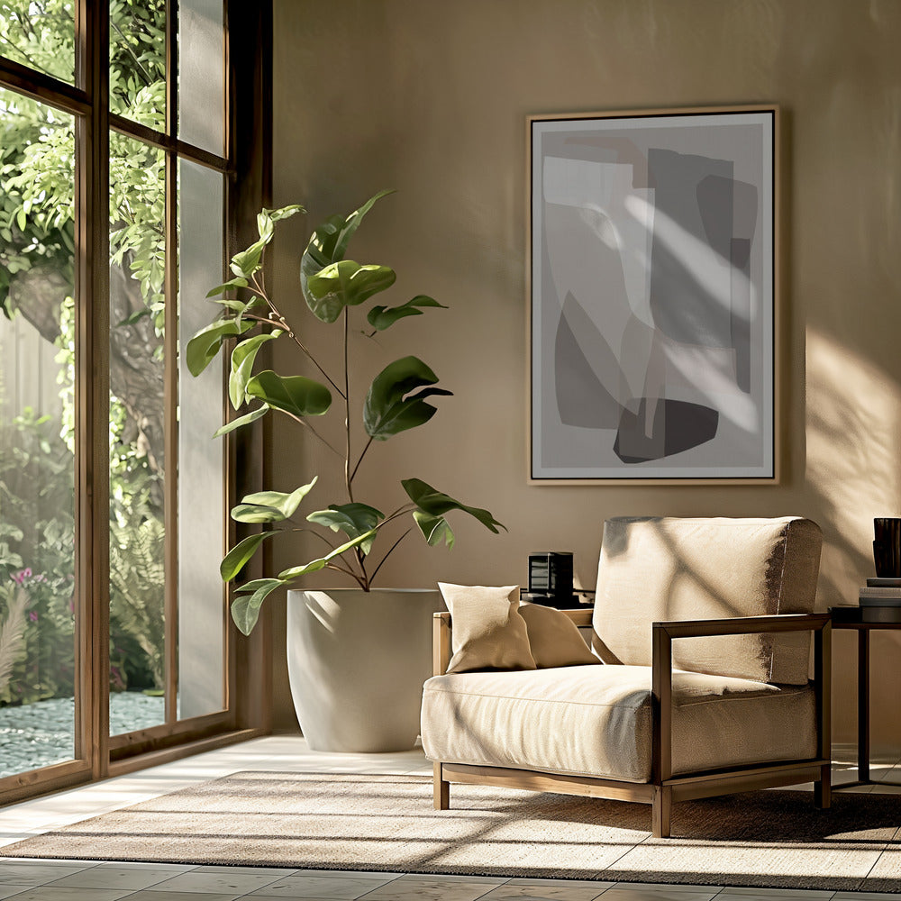 Neutral Shapes 1 | Poster