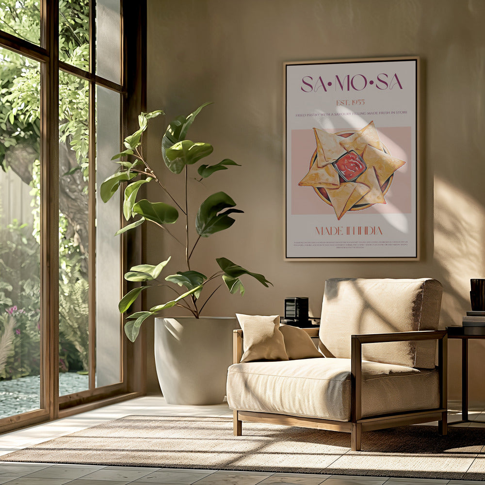 Indian Fried Samosas | Poster