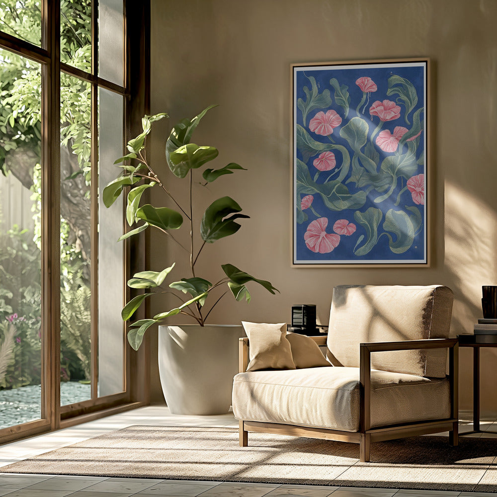 Petals and Swirls | Poster