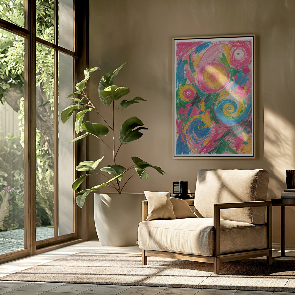 Swirling Vortexes | Poster
