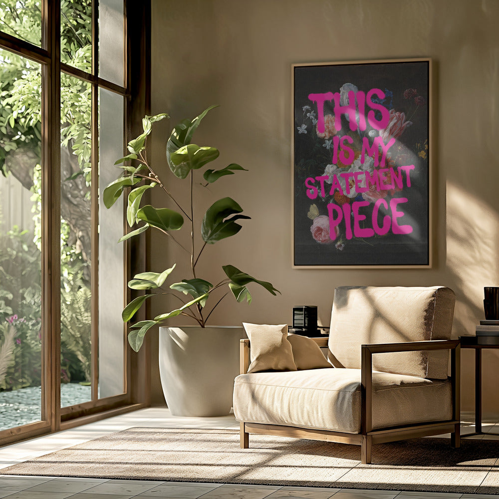 Bold Floral Statement | Poster