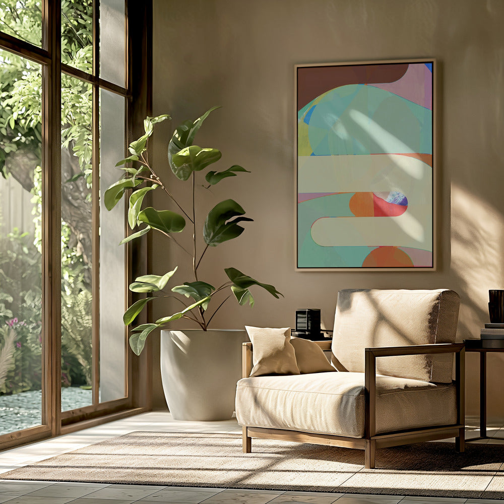 Colorful Geometric Shapes | Poster