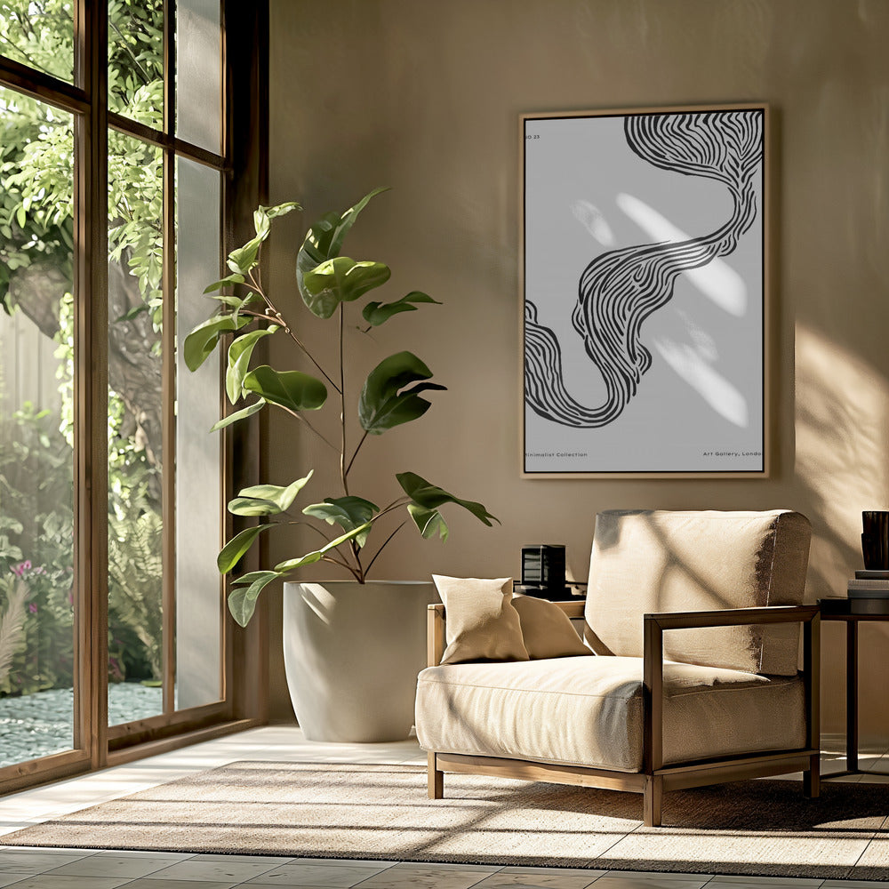 Flowing Lines | Poster