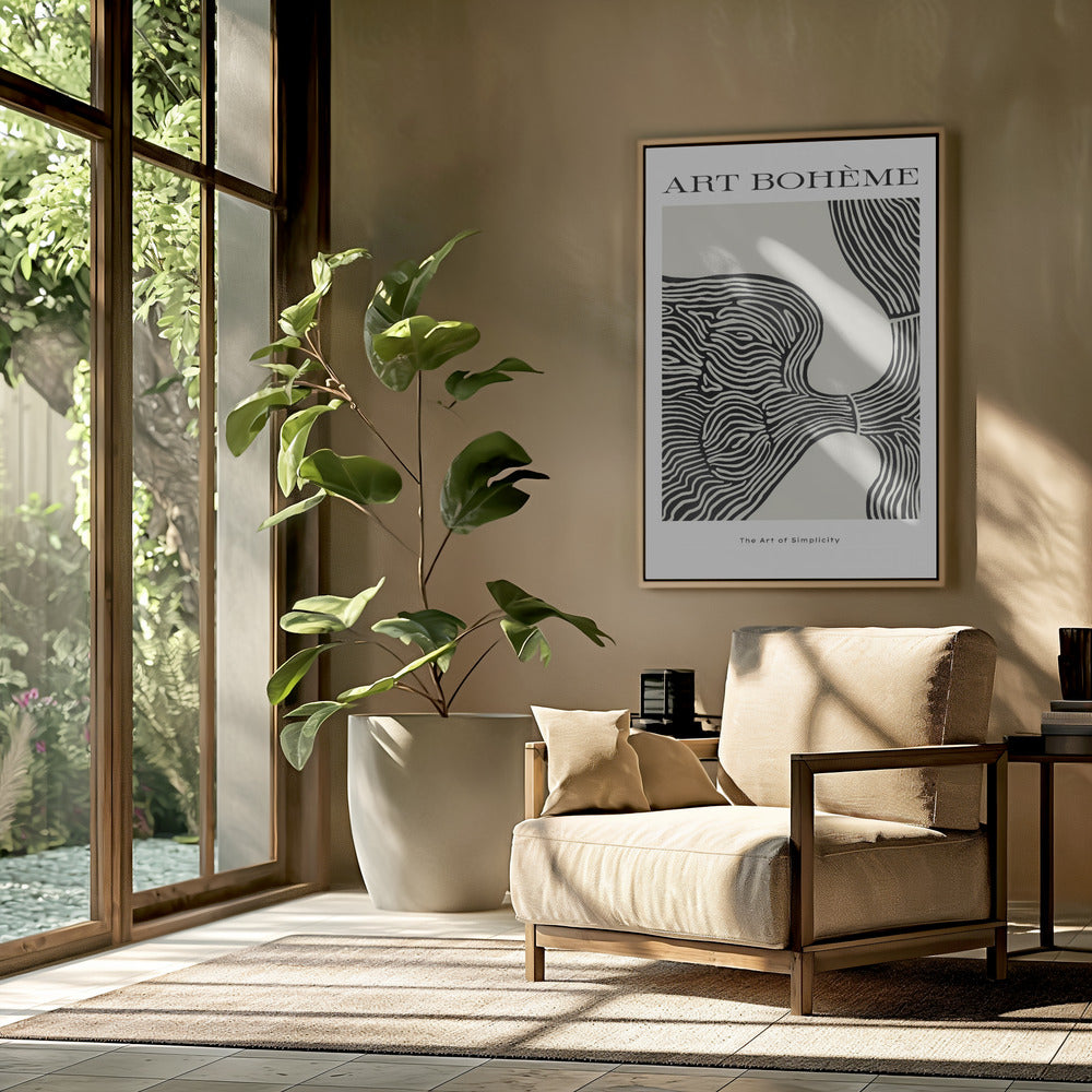 Flowing Stripes | Poster