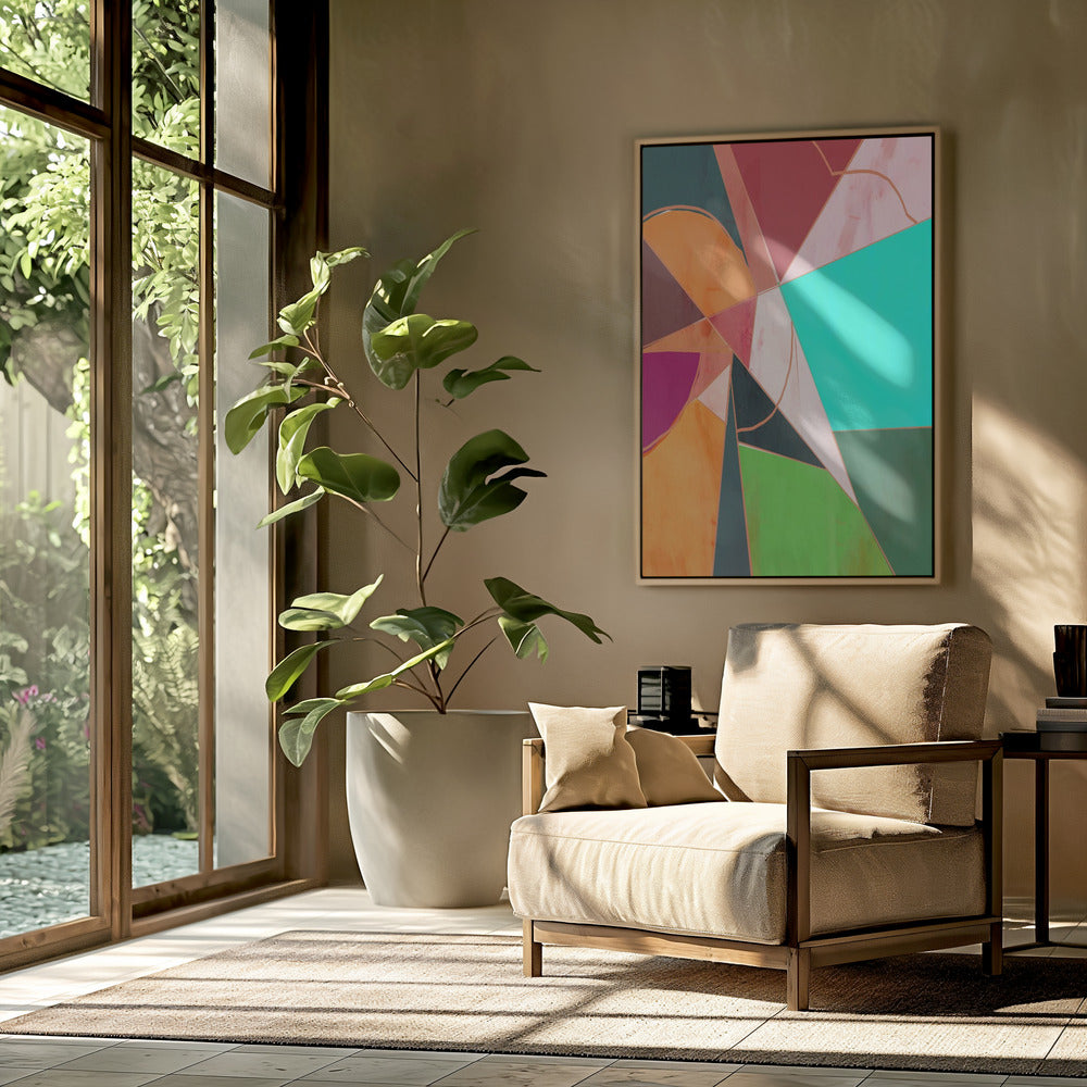 Colorful Geometry Abstract | Poster