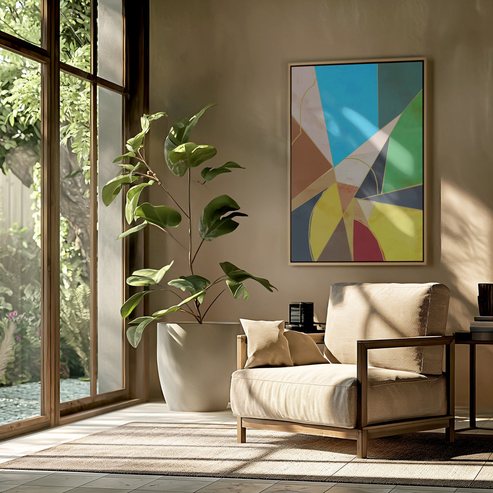 Colorful Geometric Shapes | Poster