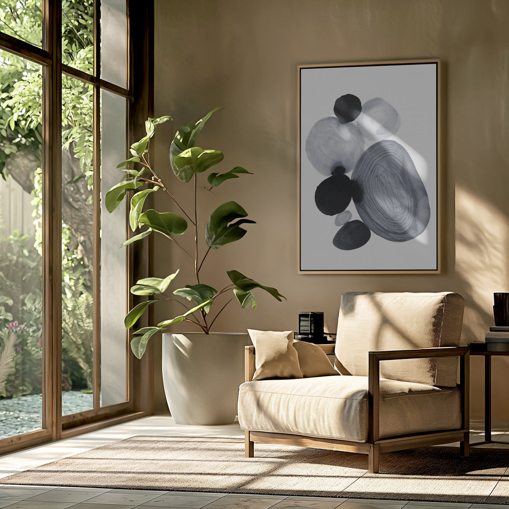 Zen Garden Stones 02 | Poster
