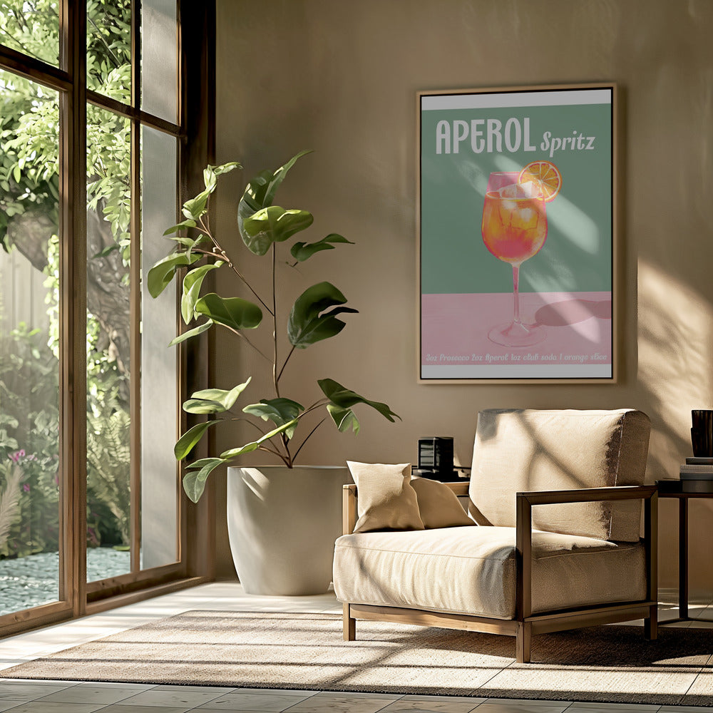 Aperol Spritz Cocktail | Poster