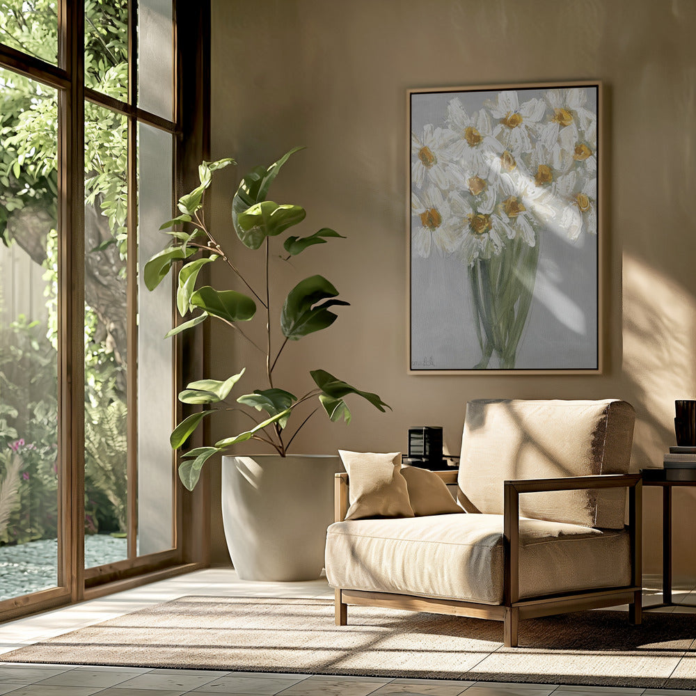 Delicate Bouquet of Daisies | Poster