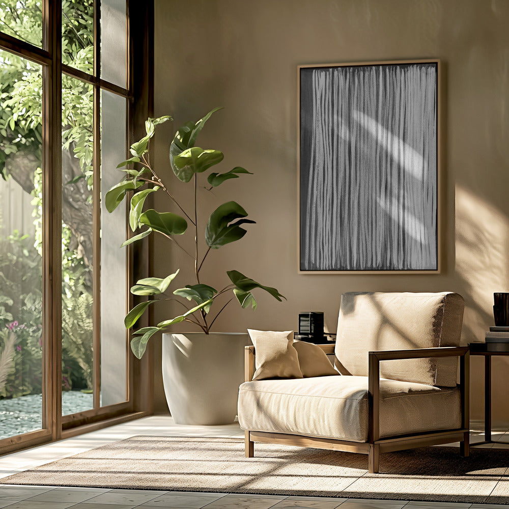 Monochrome Stripes | Poster