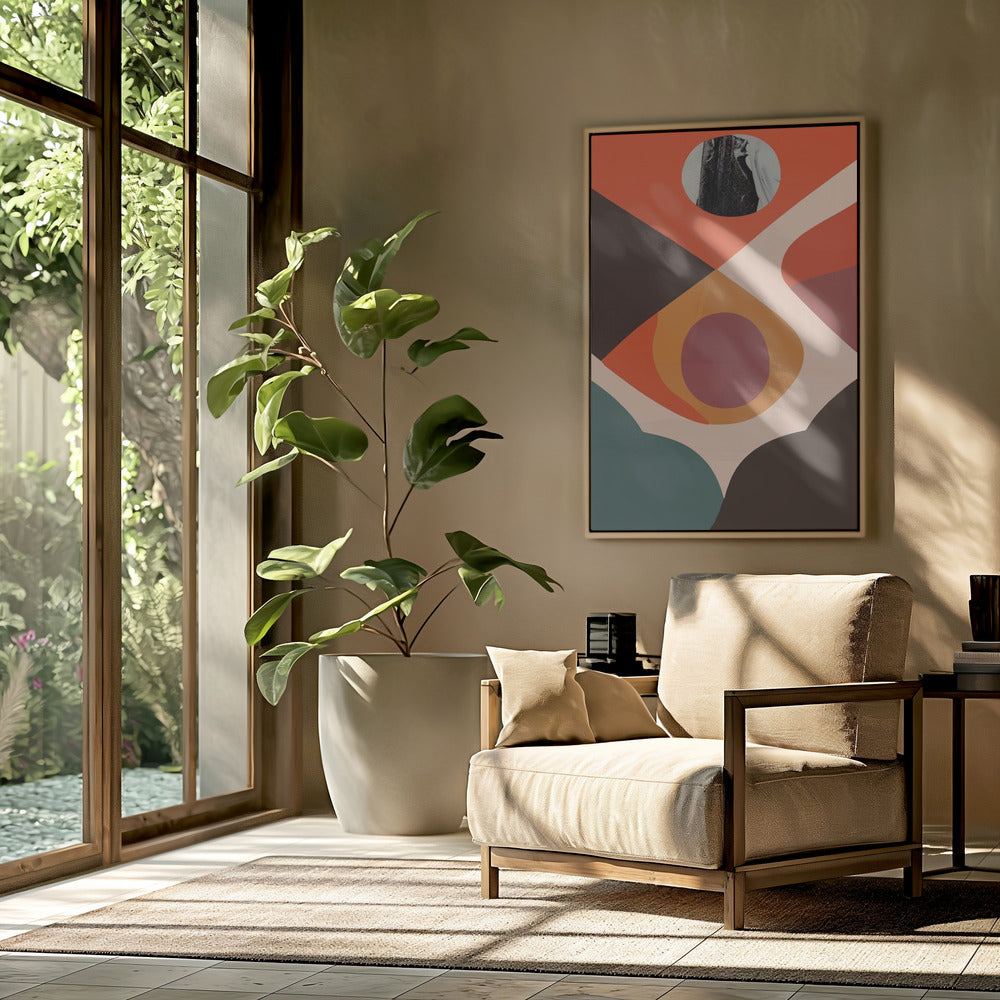 Geometric Forms And Muted Colors | Poster