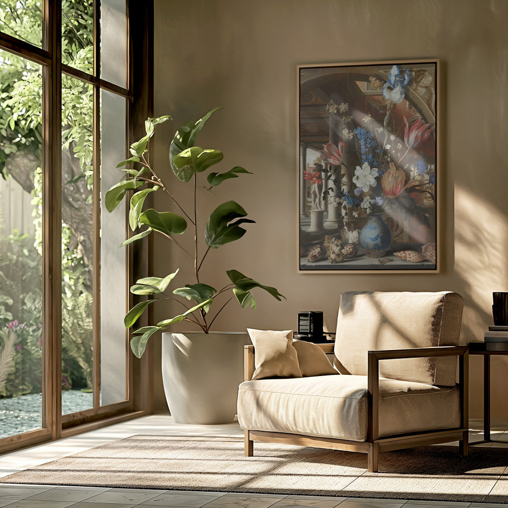 A Still Life With Perspective Dutch Masters Combined | Poster
