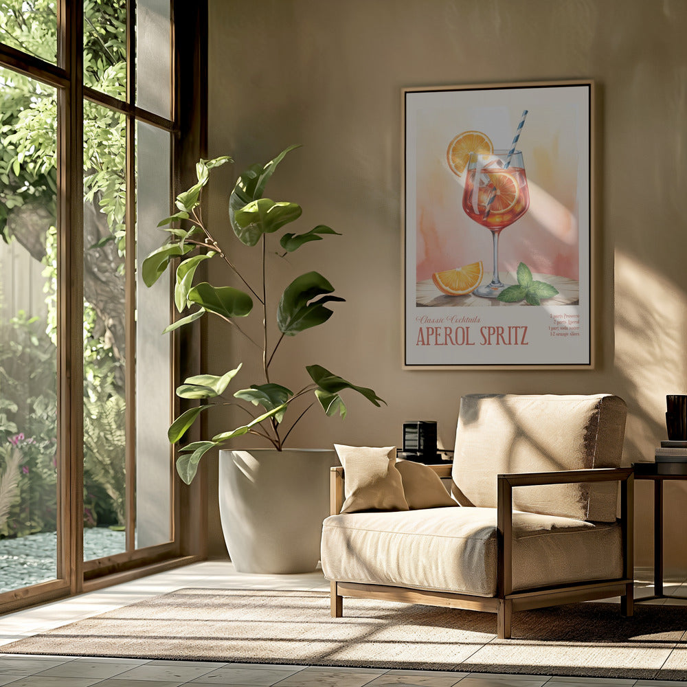 Classic Cocktails - Aperol Spritz | Poster