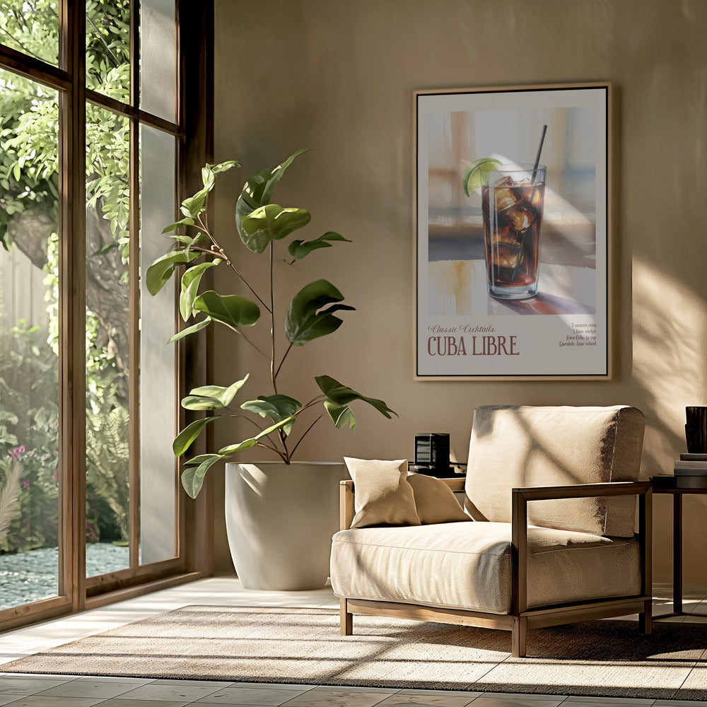 Classic Cocktails - Cuba Libre | Poster