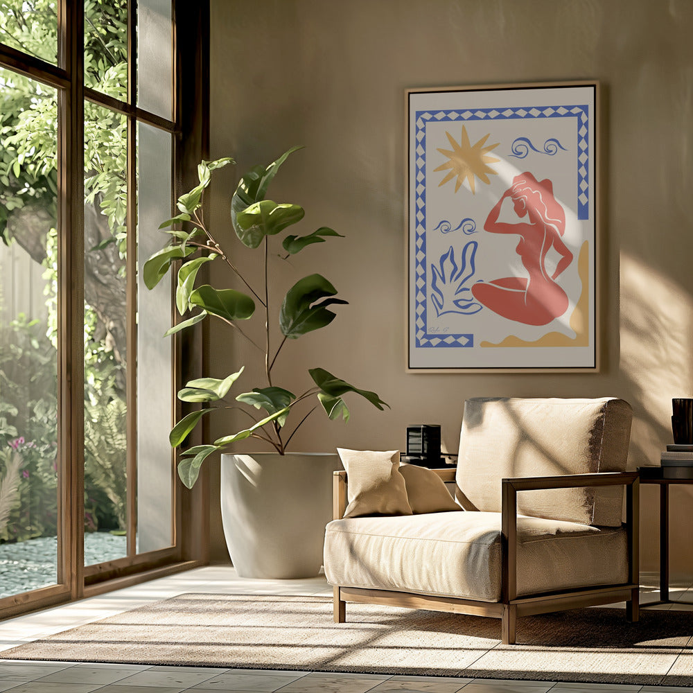 Sunbath (Trichromatic) | Poster
