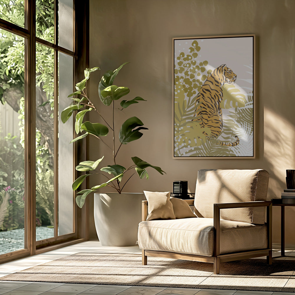 Tiger By Cats and Dotz 30 X 42 Inches | Poster